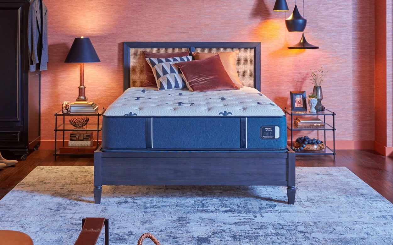 The Studio mattress in a styled room