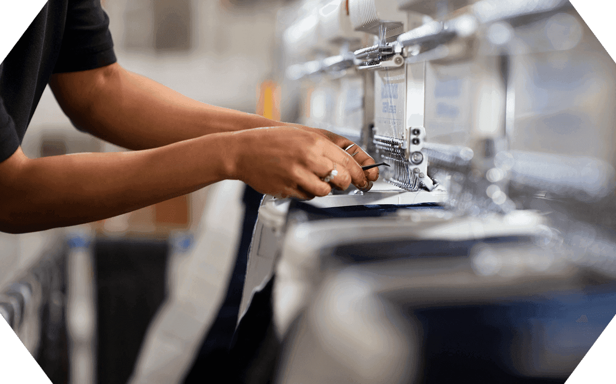 Stitching a mattress cover