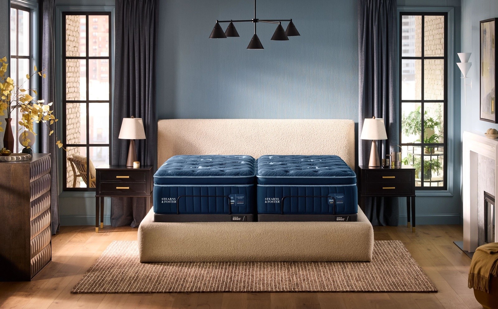 LuxEstate Medium Soft Split King Mattress