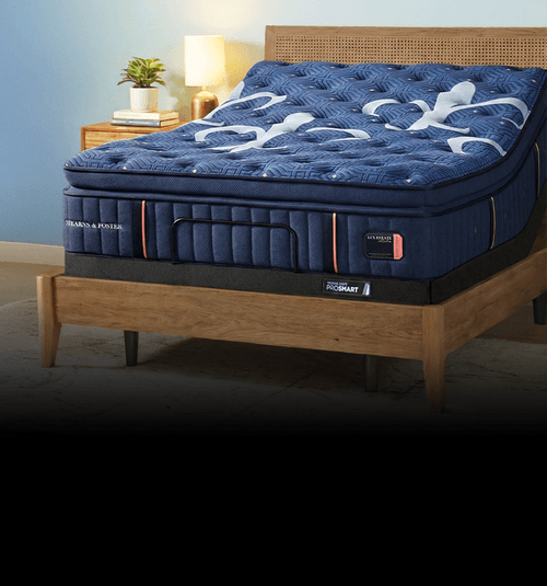 Lux Estate mattress in a bedroom