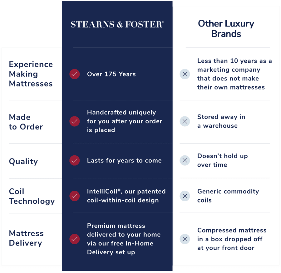 S&F vs. Other Luxury Brands Chart