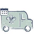 a delivery truck